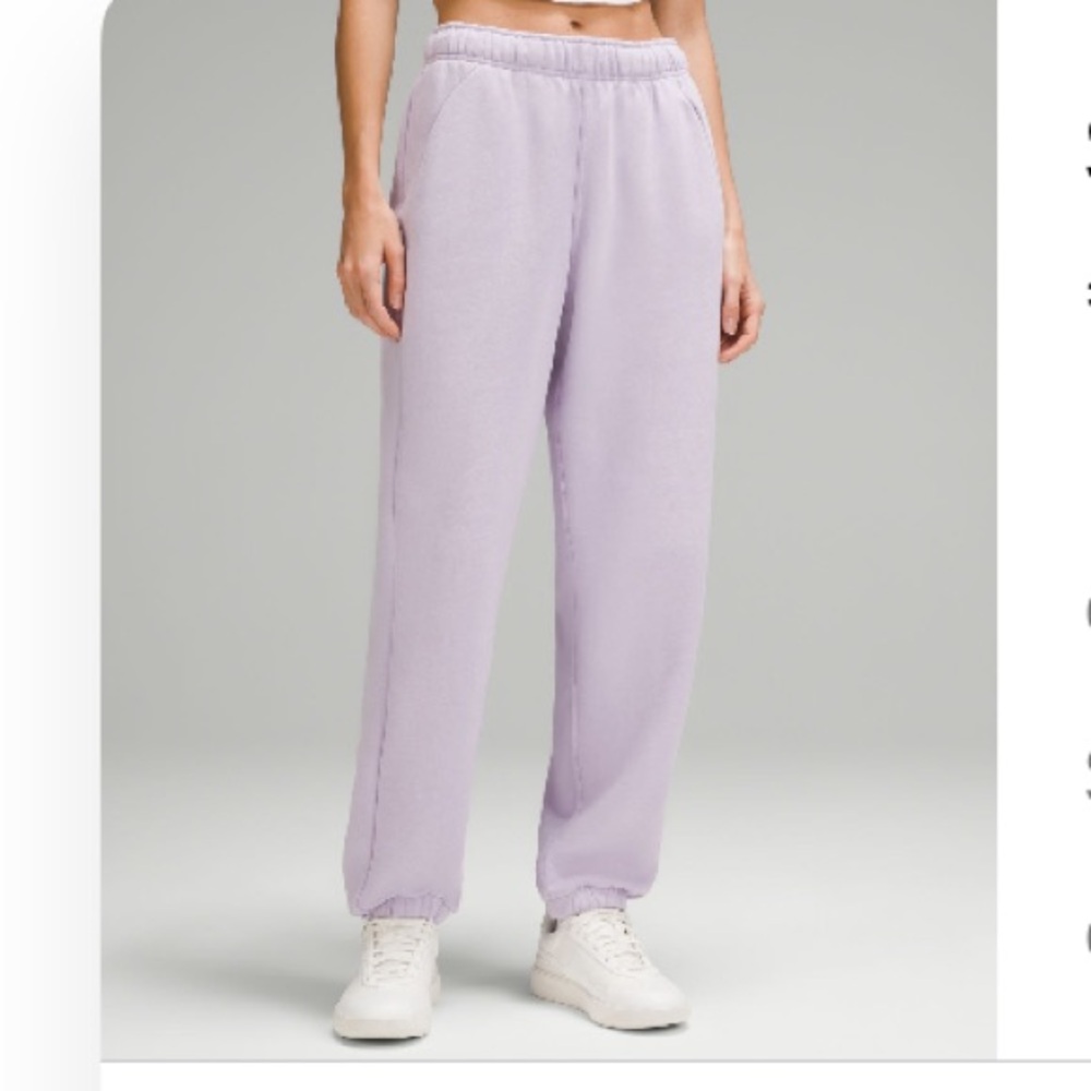 Lululemon Lilac Jogger